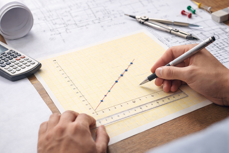Миллиметровка для графиков и схем